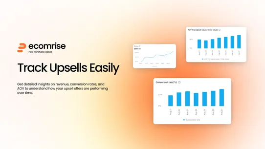 EcomRise Post Purchase Upsell screenshot