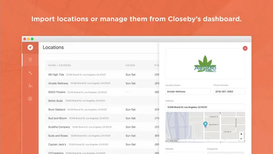 Closeby ‑ Store Locator screenshot