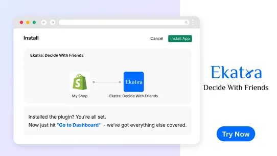 Ekatra: Decide With Friends screenshot