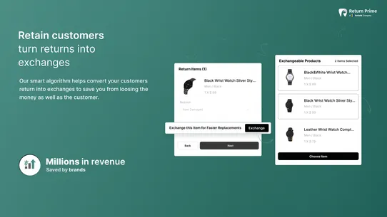Return Prime: Return → Revenue screenshot