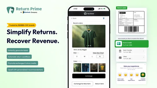 Return Prime:Return &amp; Exchange screenshot