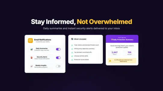 Securify: IP &amp; Country Blocker screenshot