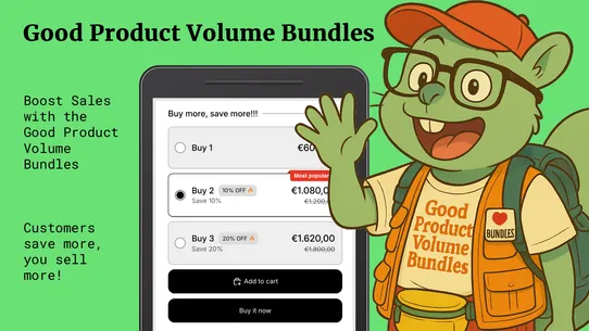 Good Product Volume Bundles screenshot