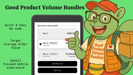 Good Product Volume Bundles screenshot