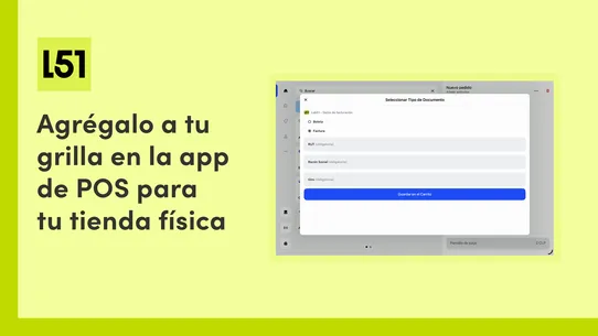 Datos de Facturación en Chile screenshot