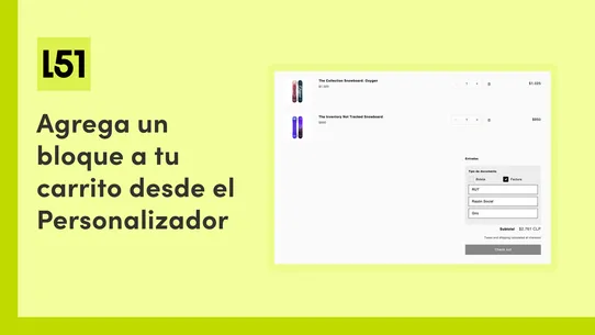 Datos de Facturación en Chile screenshot