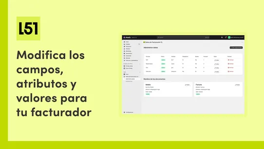 Datos de Facturación en Chile screenshot