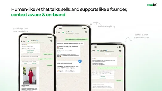 Wapikit ‑ Sell on WhatsApp screenshot