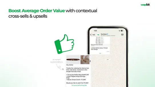 Wapikit ‑ Sell on WhatsApp screenshot