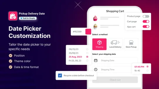 DingDoong Pickup Delivery Date screenshot