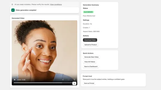 VideoMagic: AI Product Videos screenshot
