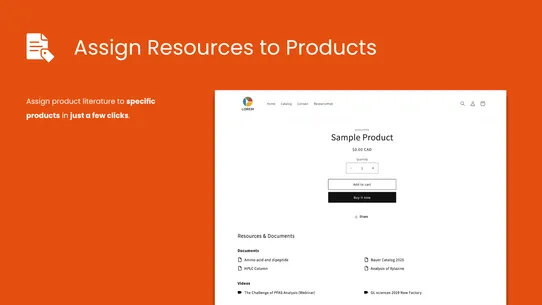 ResourceHub screenshot