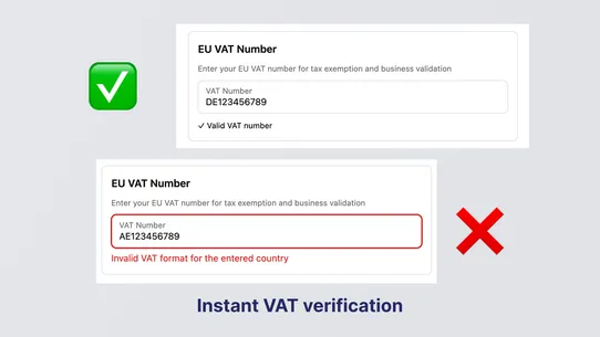 SD ‑ Add VAT to checkout screenshot