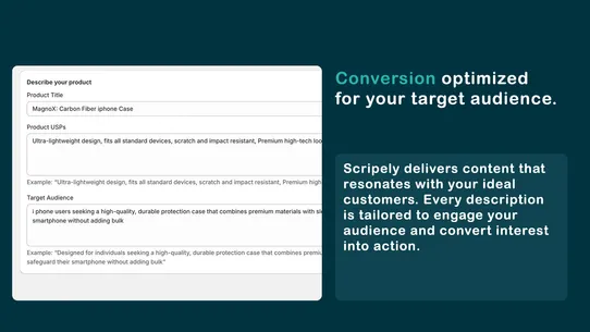 Scripely: SEO Content Flows screenshot