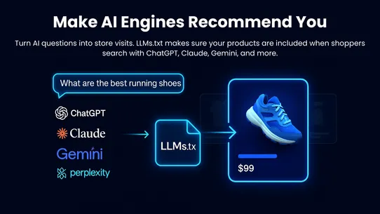 GEO AI LLMs.txt &amp; Robots.txt screenshot