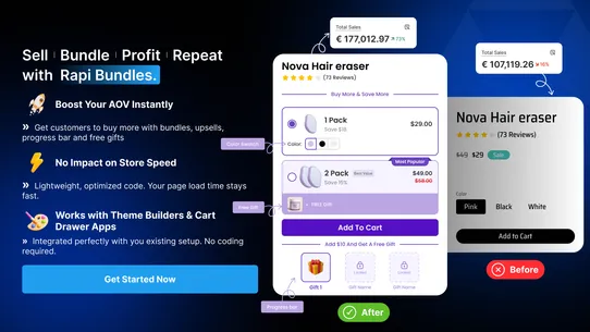 Rapi Bundles Volume Discounts screenshot