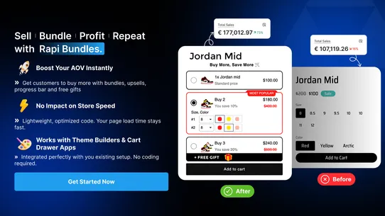 Rapi Bundles Volume Discounts screenshot