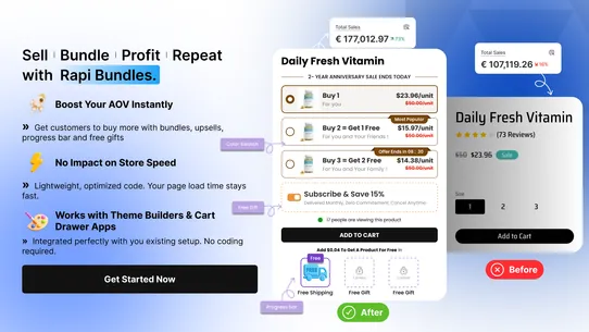 Rapi Bundles Quantity Breaks screenshot