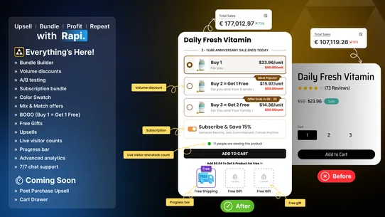 Rapi Bundles Quantity Breaks screenshot