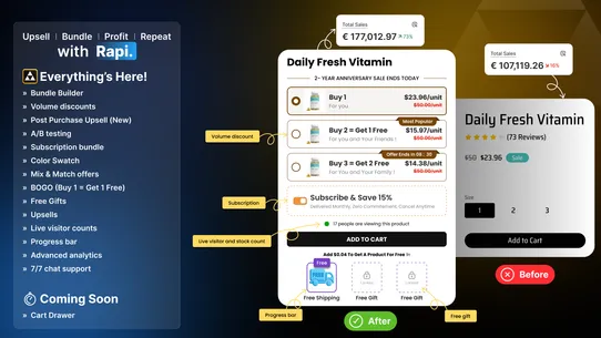 Rapi Bundles Quantity Breaks screenshot