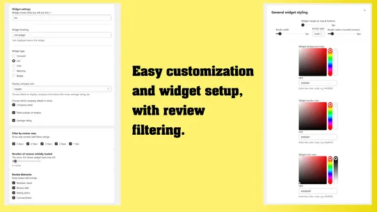 EZ Google Reviews by WebSqr screenshot
