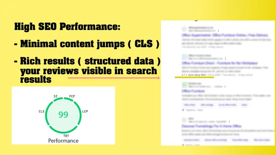 EZ Google Reviews by WebSqr screenshot