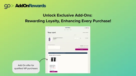 go&gt; Addon Rewards screenshot