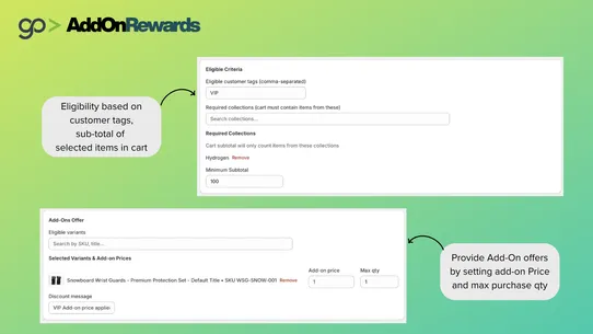 go&gt; Addon Rewards screenshot
