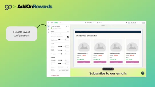 go&gt; Addon Rewards screenshot