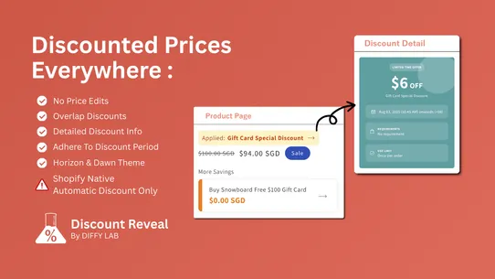 Discount Reveal screenshot