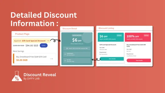 Discount Reveal screenshot
