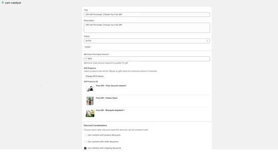 Cart Catalyst screenshot