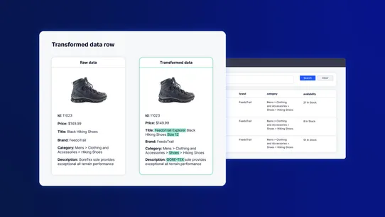 Feedonomics Listing &amp; Orders screenshot