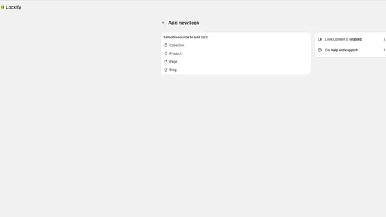 Lockify screenshot