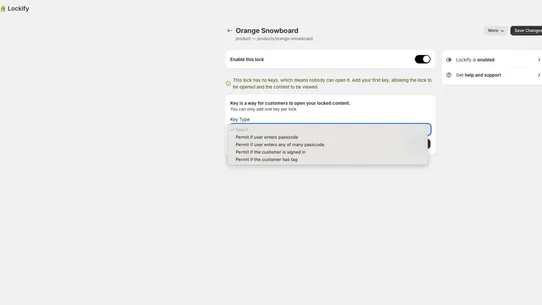 Lockify screenshot