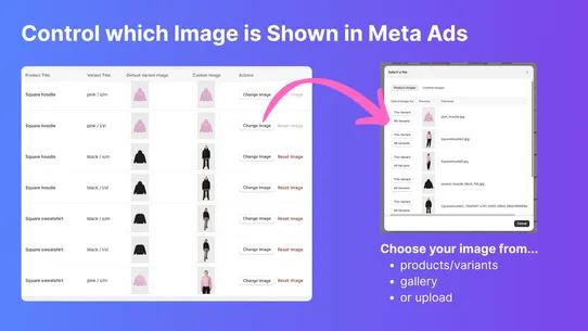 CustomPix for Meta Feeds screenshot