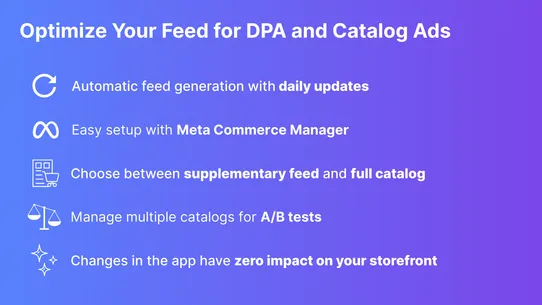 CustomPix ‑ Meta Feed &amp; DPA screenshot