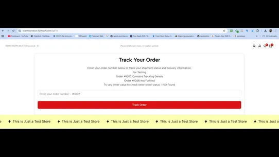 Order Tracking Page Pro screenshot
