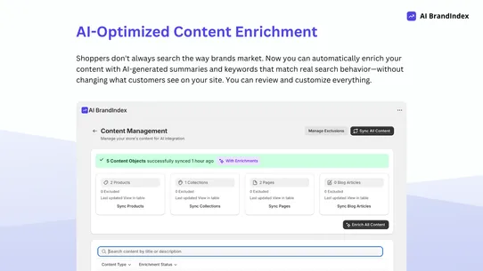AI BrandIndex screenshot