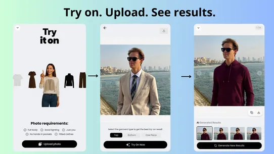 AI Frame ‑ Virtual Try On screenshot