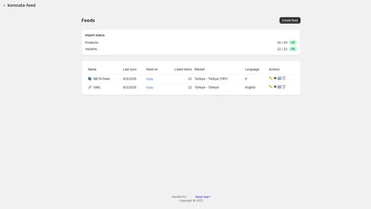 Komnata Feed screenshot