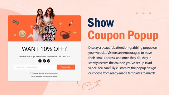 ViNext Email Collect screenshot