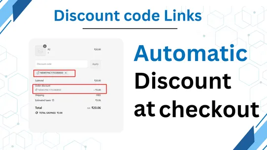 Smart Discount Links Generator screenshot