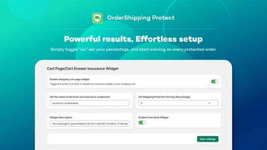 OrderShippingProtect screenshot