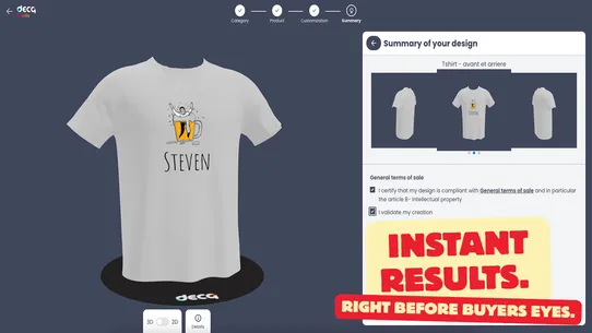 Decq Creativ 3D Customizer screenshot