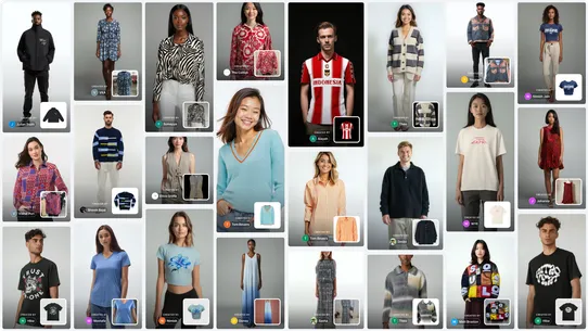 Picjam: AI Fashion Models screenshot