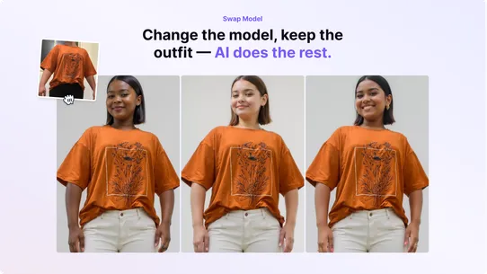 Picjam: AI Fashion Models screenshot