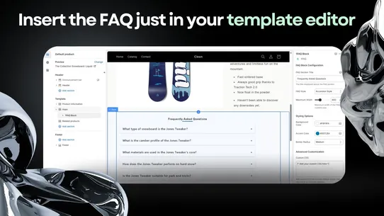 1FAQ ‑ Automatic AI FAQs screenshot
