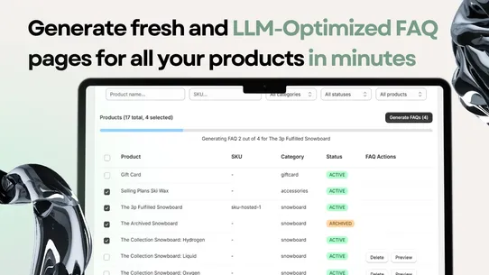 ERA: FAQs indexed by ChatGPT screenshot