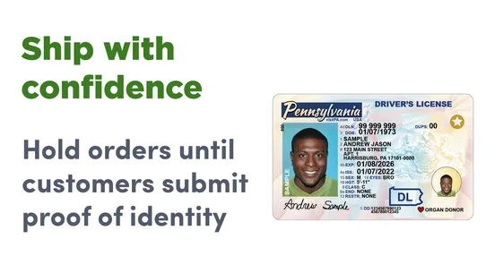 Real ID ‑ ID verification screenshot